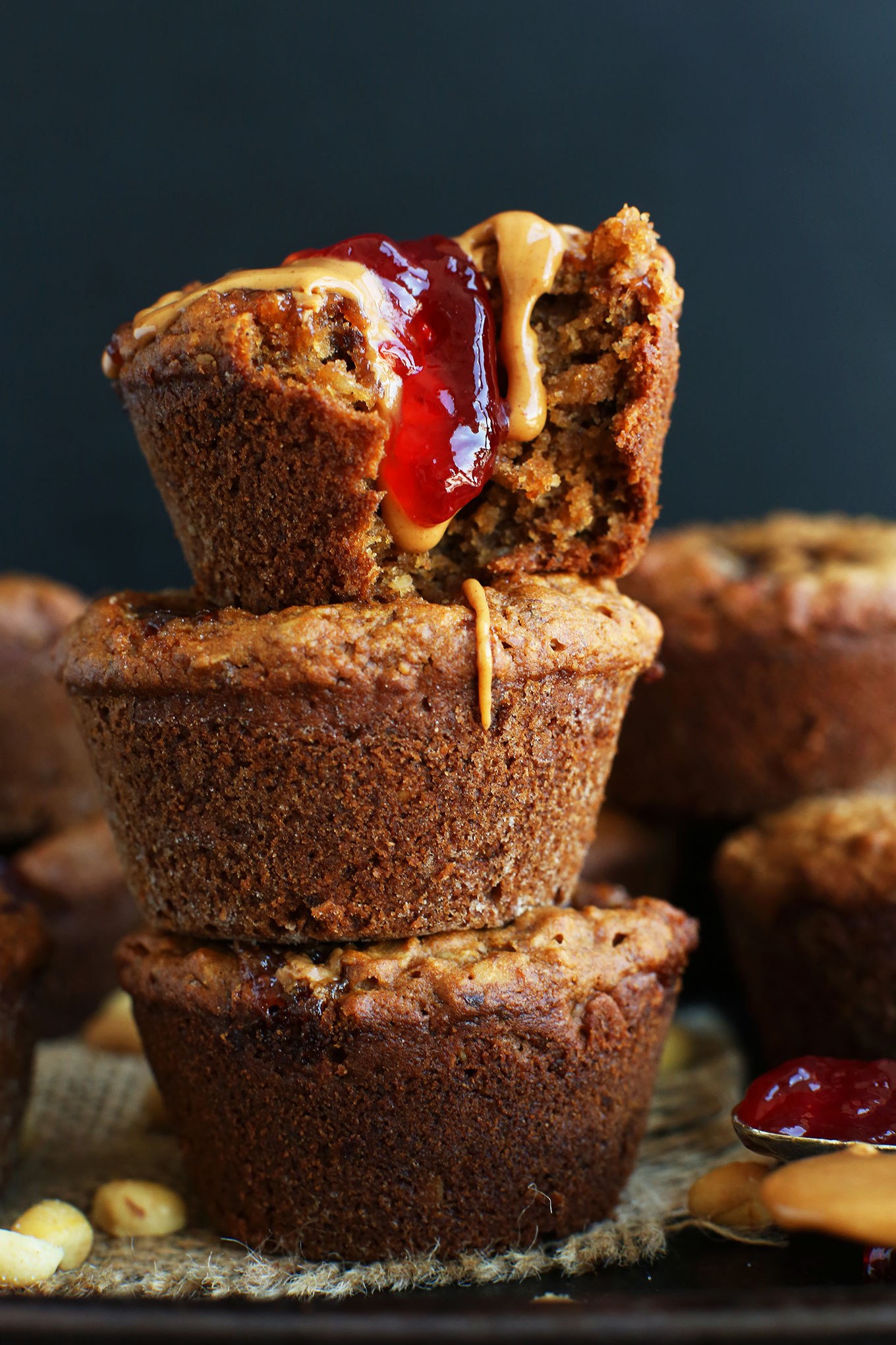 Simple Gluten-Free PB&J Muffins: Easy Breakfast, Snack & Lunchbox